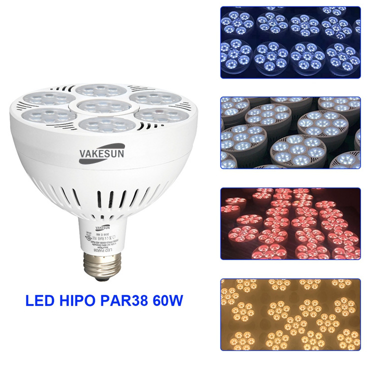 Led Par30 Par38 Spotlight 45 Degree AC110V Dimmable 3000K 4000K 6000K 10000K Jewelry par38 Spotlight With Fixture