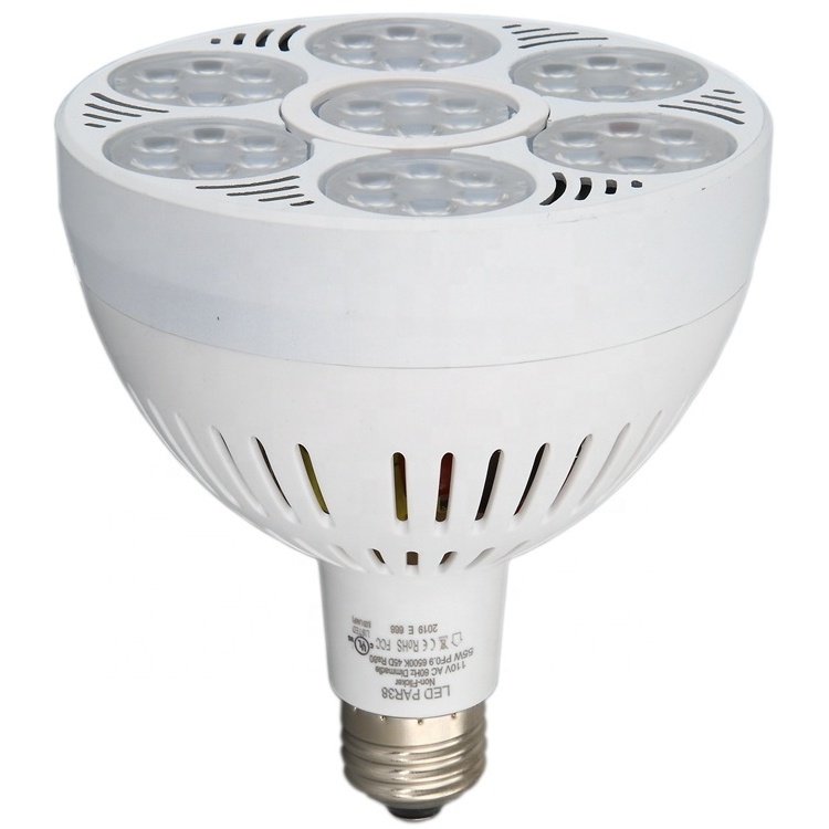 Jewelry special 2200k 2700k 3000k 4000k 5000k 6500k 7000k 8000k 10000k 55w par38 led light bulb