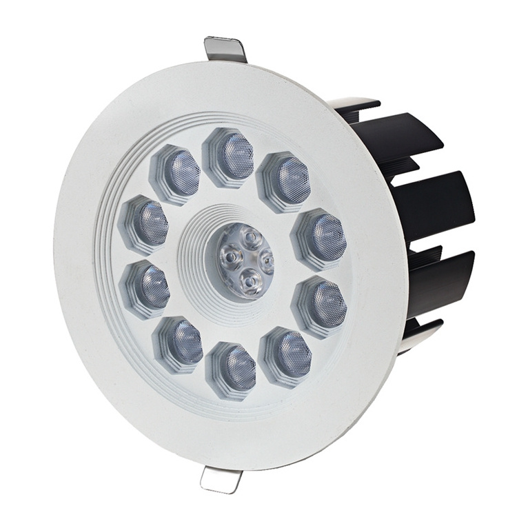 5 years warranty fire-rated 135mm cutout recessed rotatable 30W 40W 6 inch retrofit led adjustable downlight