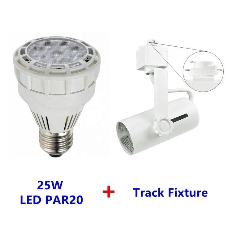 High CRI95 retrofit par30 led light 18 watt dimmable led 30w e26 6500k par30 with track fixture