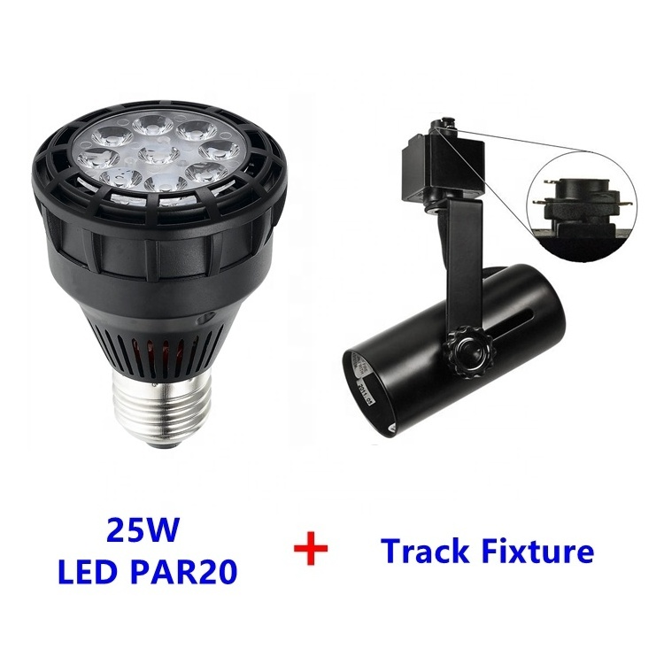 High CRI95 retrofit par30 led light 18 watt dimmable led 30w e26 6500k par30 with track fixture