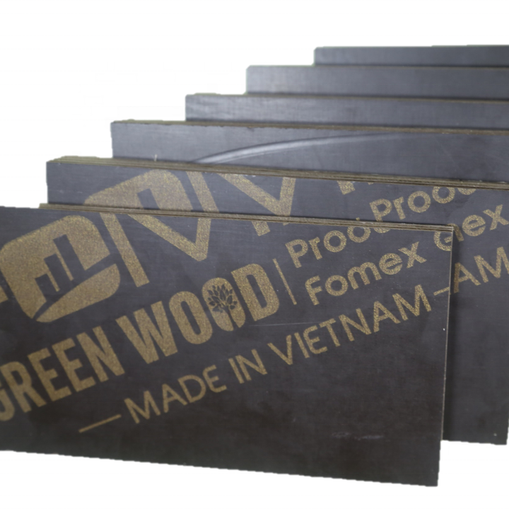 Film Plywood With Black Face From Vietnam Supplier