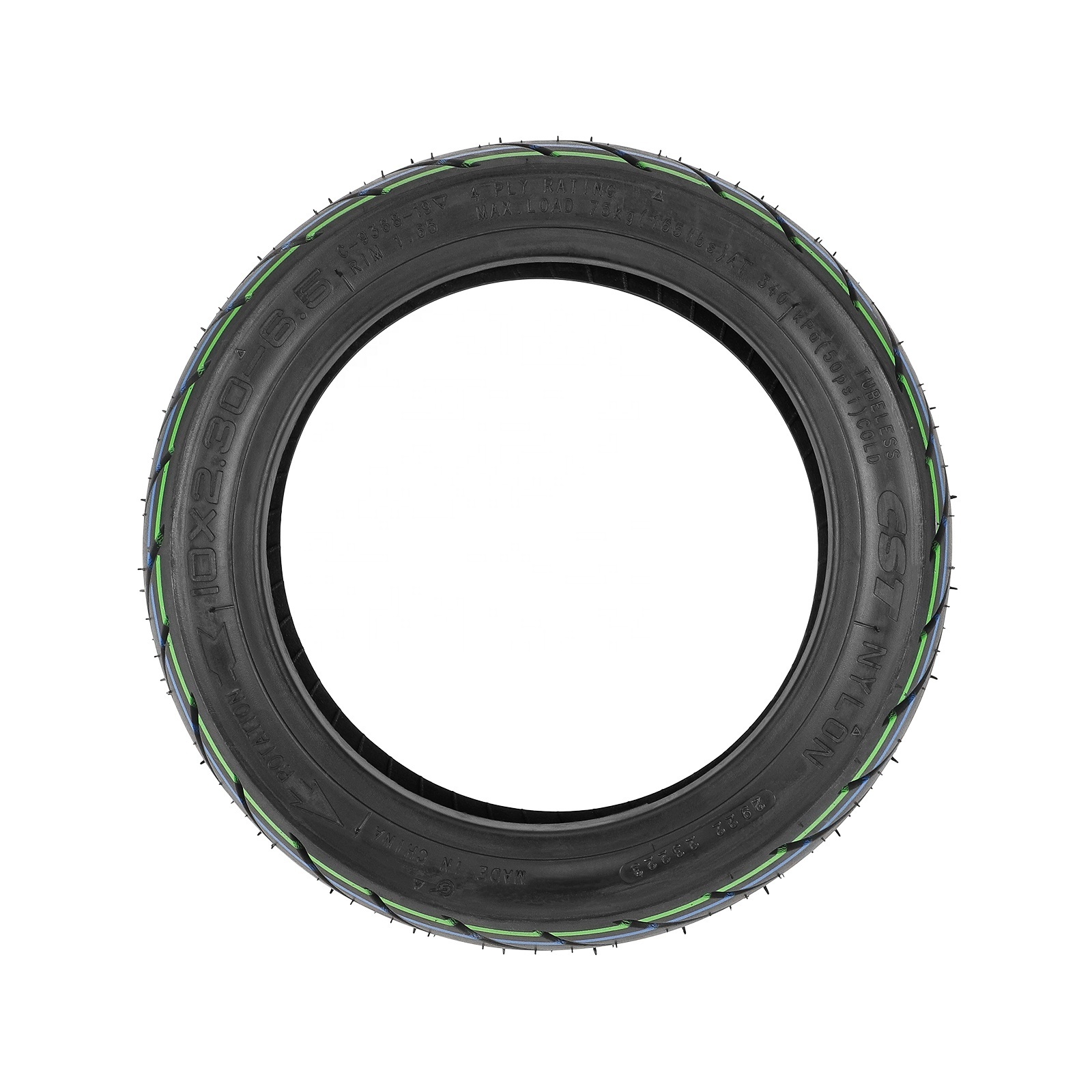 10 Inch Scooter Tyre 10*2.30-6.5 Tubeless Tire for NIU Kick Scooter KQ2 Electric Scooter Accessories Parts Wheel Replacement