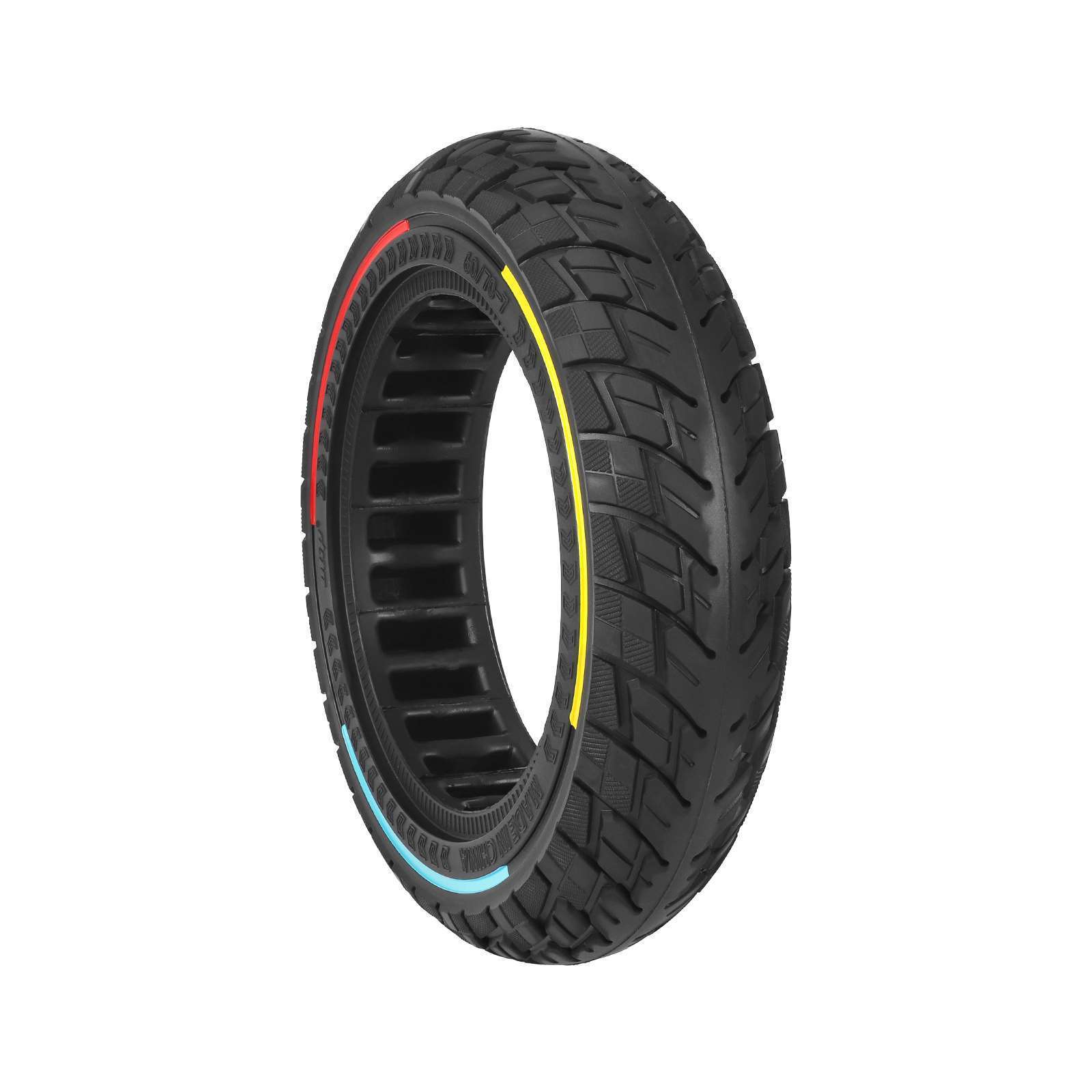 Ulip 10 inch 60/70-7.0 solid tire with  three colours circle for Xiaomi 4 Pro scooters