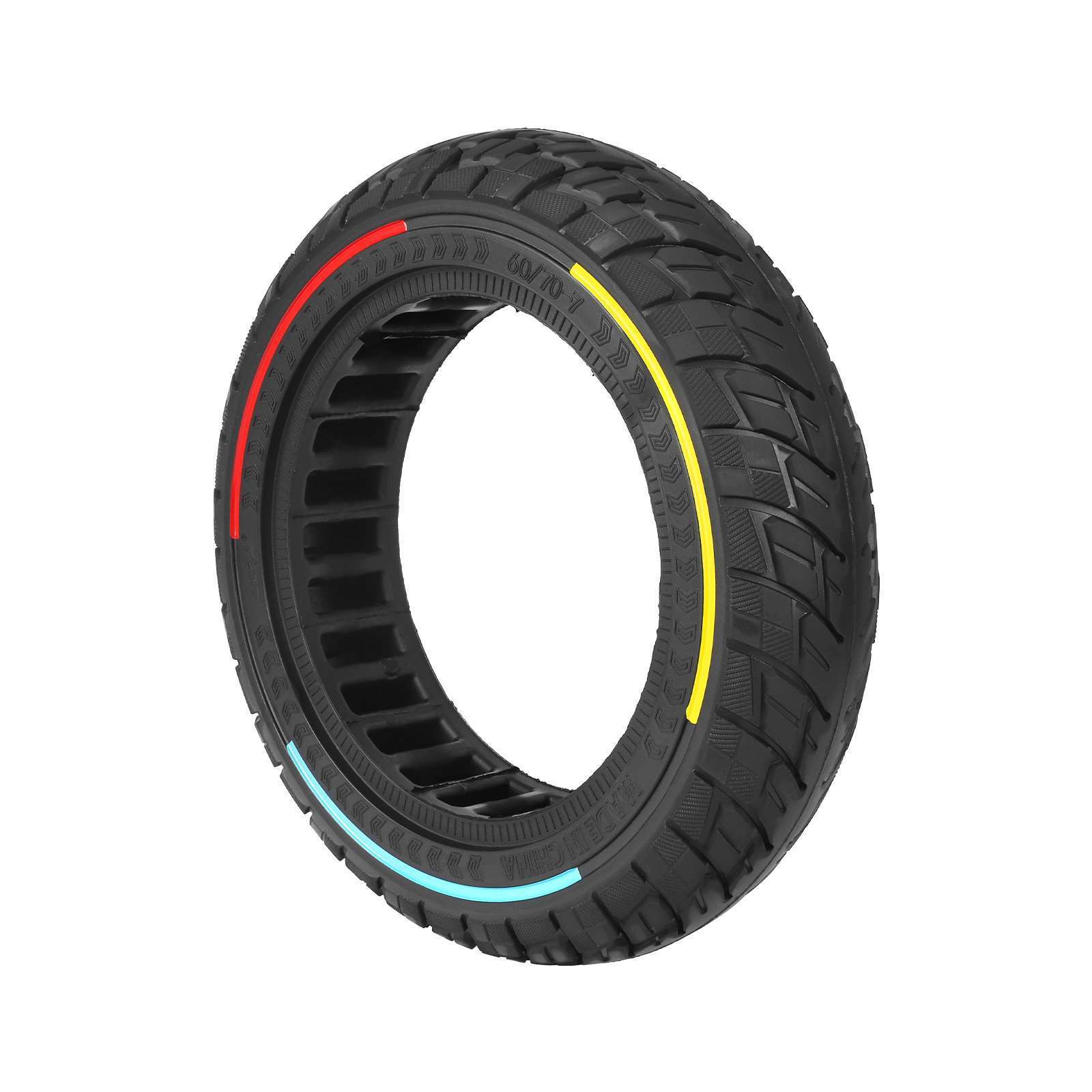 Ulip 10 inch 60/70-7.0 solid tire with  three colours circle for Xiaomi 4 Pro scooters