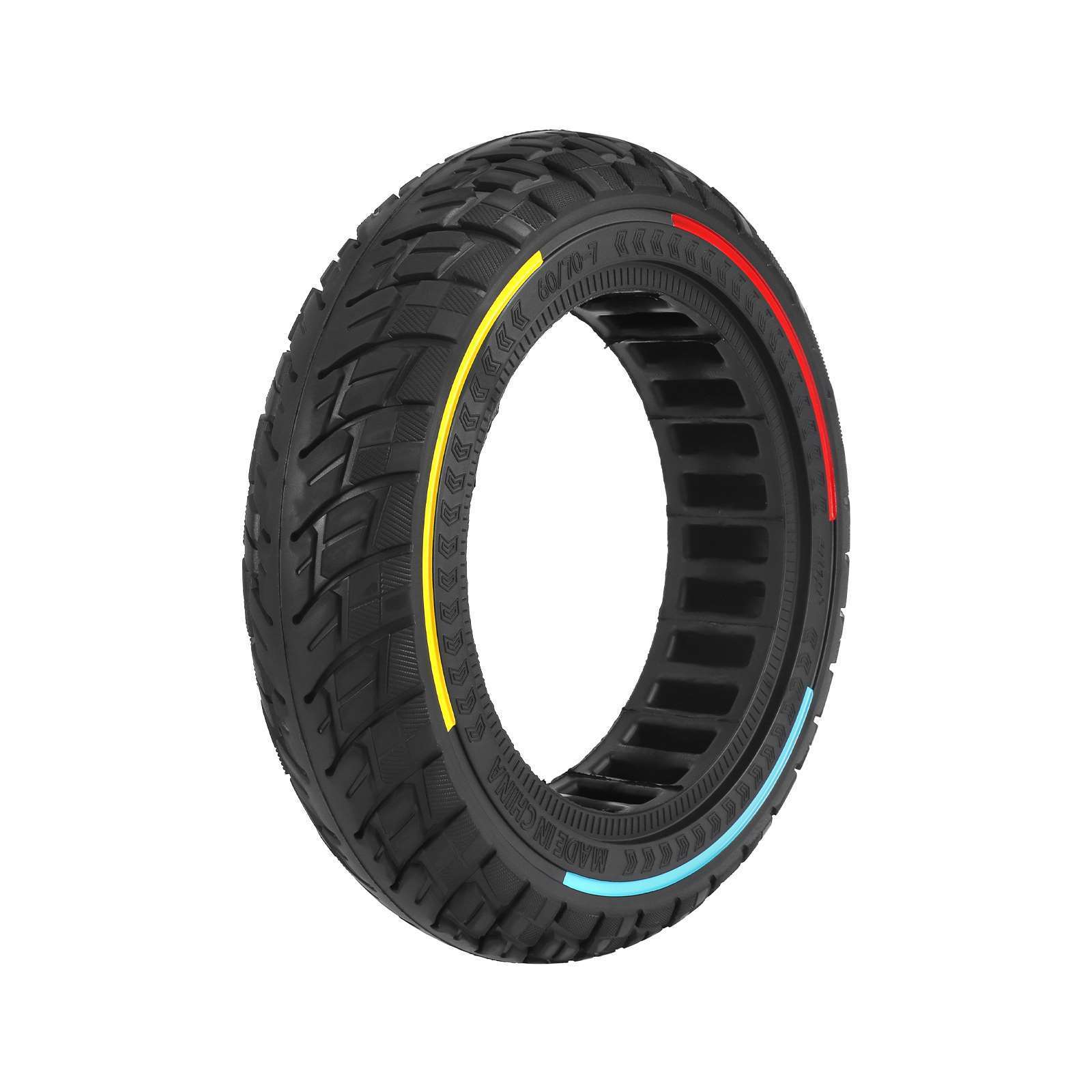 Ulip 10 inch 60/70-7.0 solid tire with  three colours circle for Xiaomi 4 Pro scooters