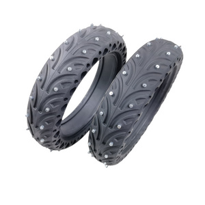 For 8.5 Inch Xiaomi M365 And Pro Electric Scooter Winter Snow tyre with Solid Wheel off road tyres