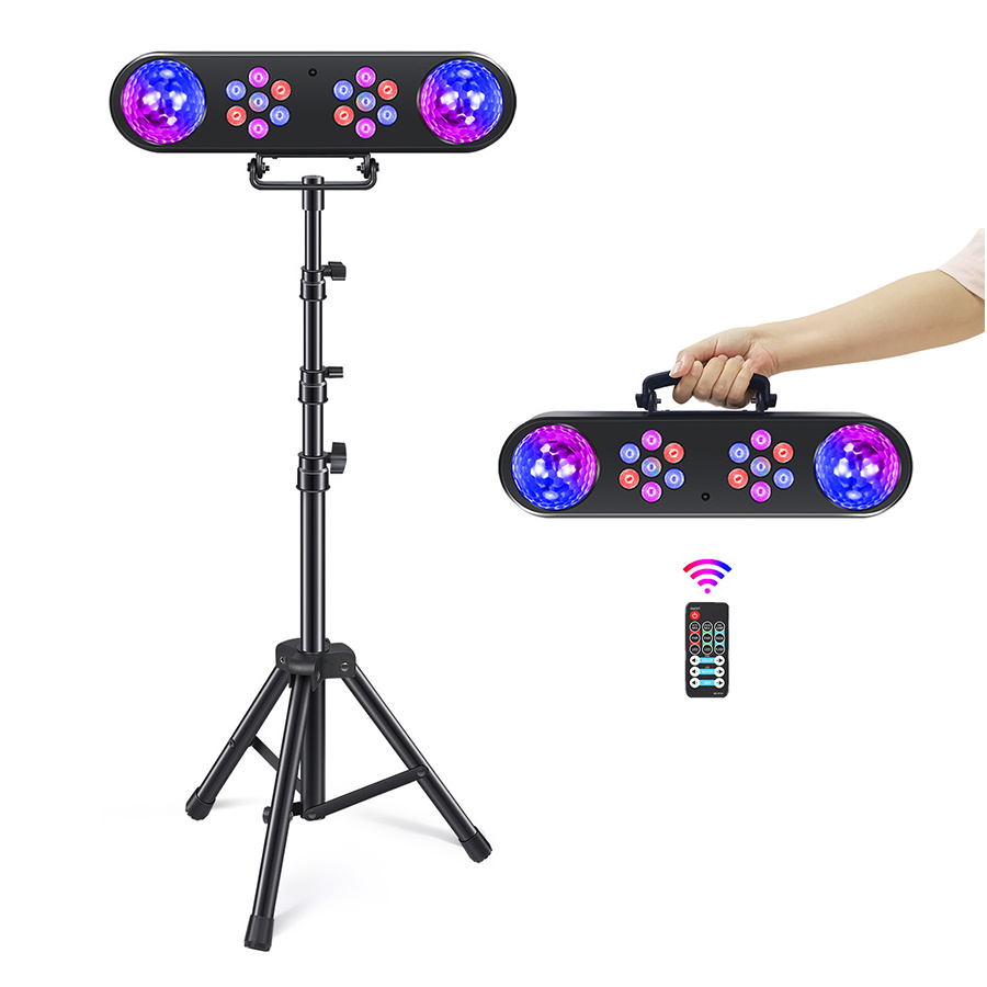 Wholesale Dj Stand Disco And Light System LED Par Can Set With Magic Ball Beam Wash Lighting