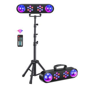 Wholesale Dj Stand Disco And Light System LED Par Can Set With Magic Ball Beam Wash Lighting