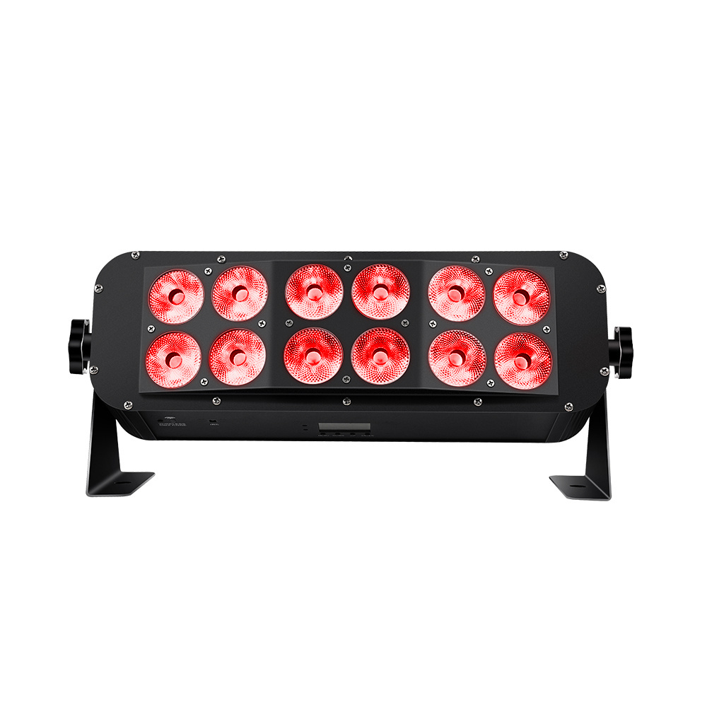 VALAVA DJ light battery powered led par lights 12x18W with remote control uplight