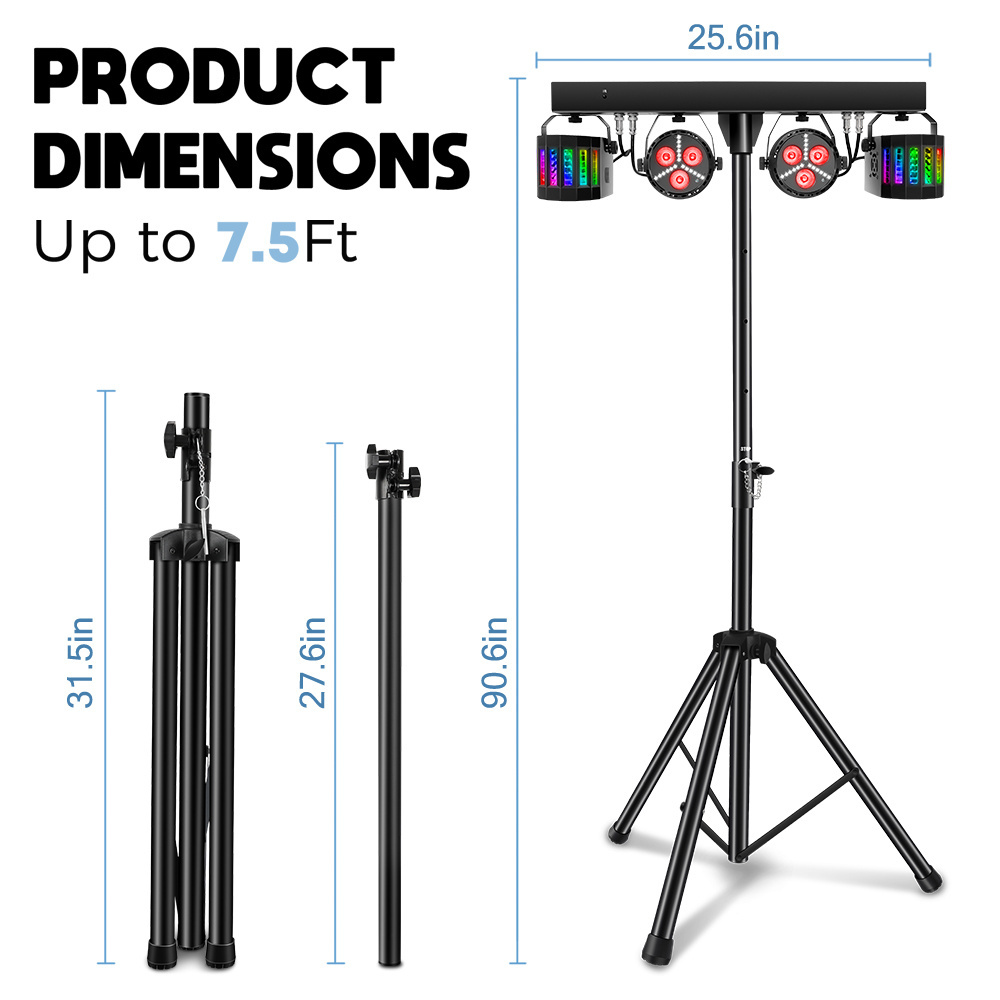 Best Quality China Manufacturer Cheap Dj Light Stands T Bar Stage