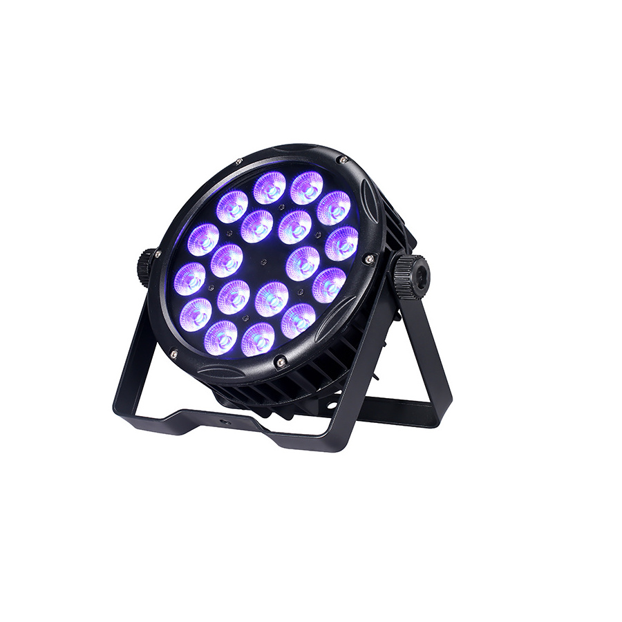 18*12W Lamps Led Stage Lights Rated Outdoor Lighting Can Control Rgb Club Dmx512 Effect IP65 6in1 Waterproof Par Light