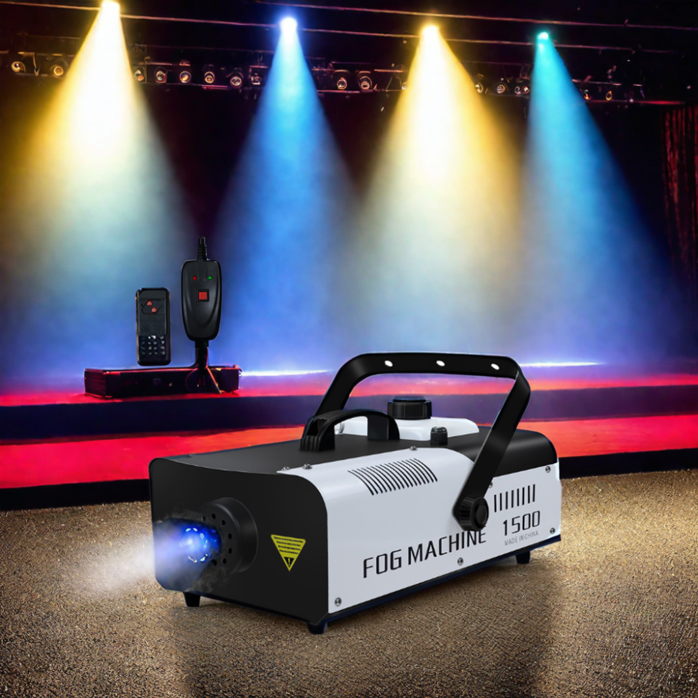 Wholesale 1500W Remote Control Smog Maker Low Smoke Fog Machine for Wedding Party & Stage Events Equipment