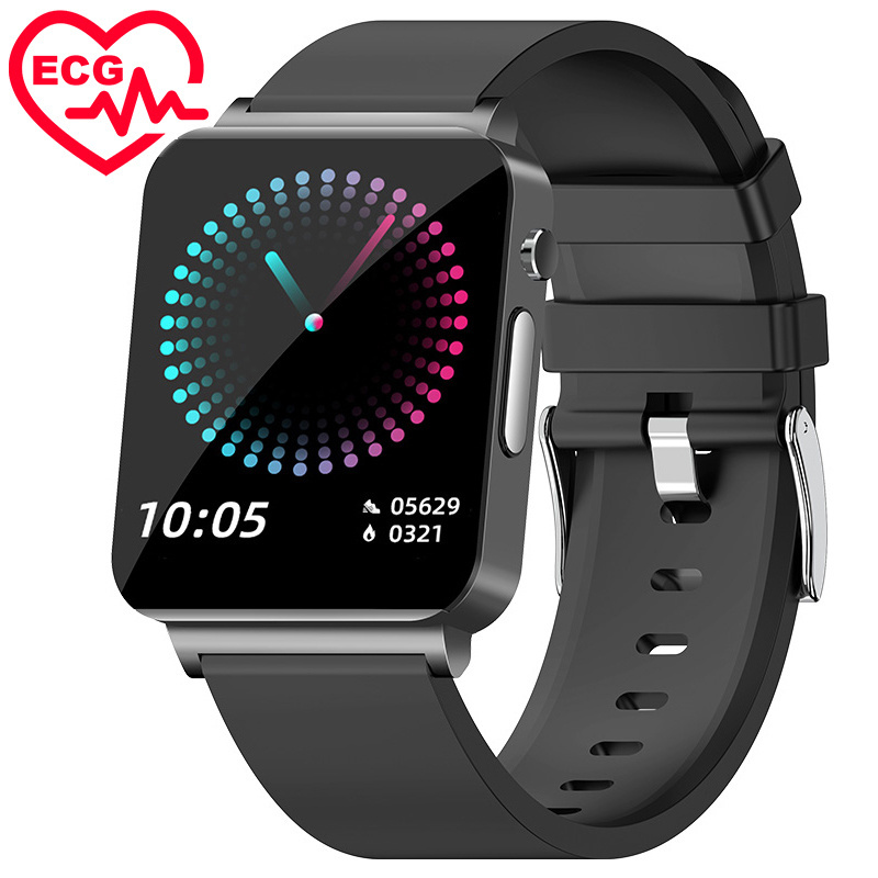 VALDUS ECG Health Smartwatch 1.72 Inch Big ScreenTouch watch Blood Glucose Blood Oxygen Monitor Wearable Device Ks03 Smart Watch