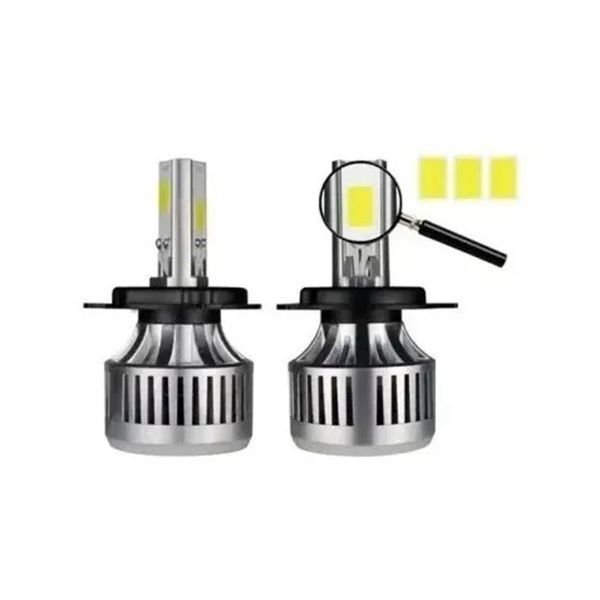 Bombillo Led H4 Para Moto M3 De 4500 Lumenes Ac Y Dc