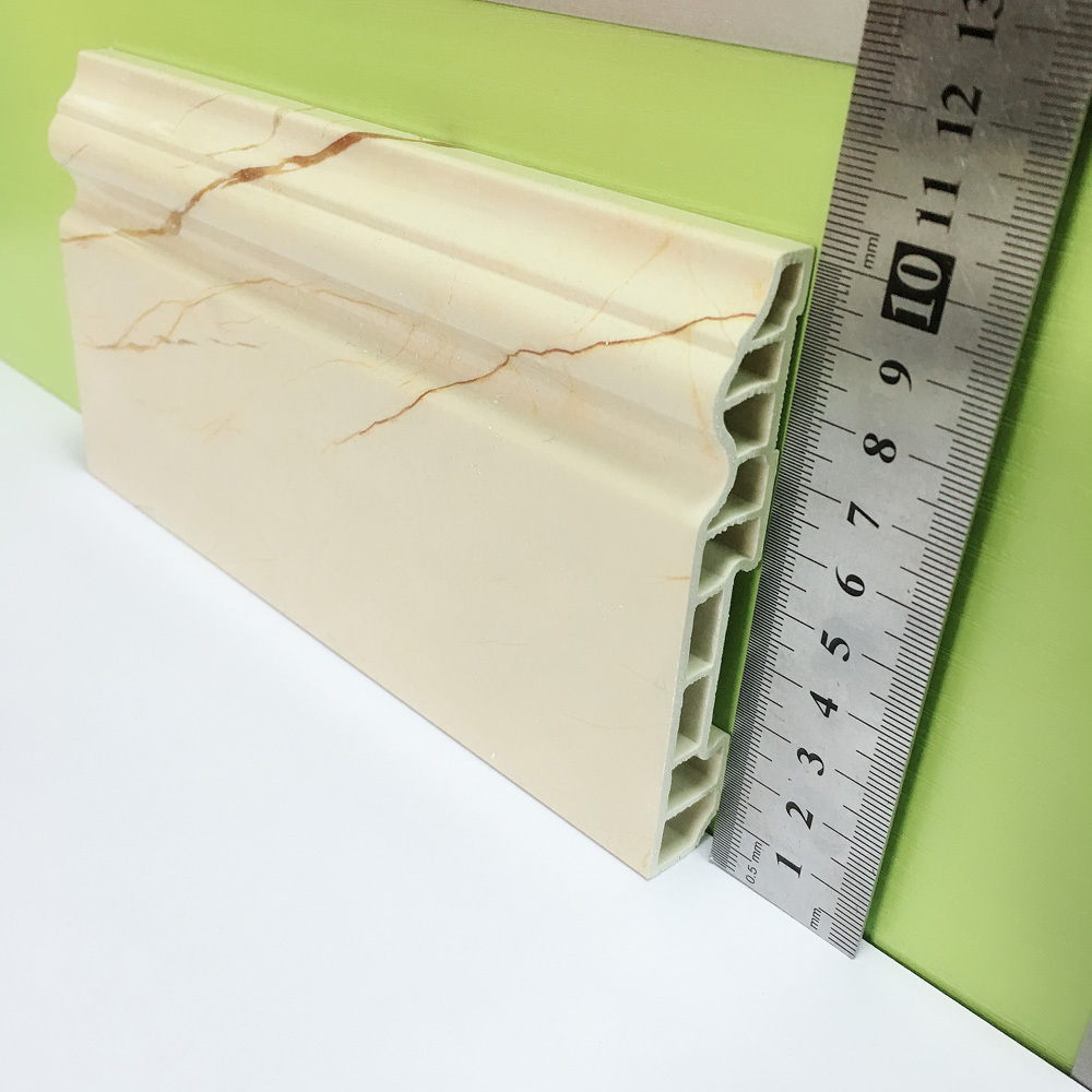 Factory Price Hotel Different Types of Baseboard PVC Skirting Boards Cover Australia