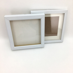 High Quality Black Shadow Box Frames Wholesale 23x23cm Square Photo Frame Desktop 3d Deep Box Frame