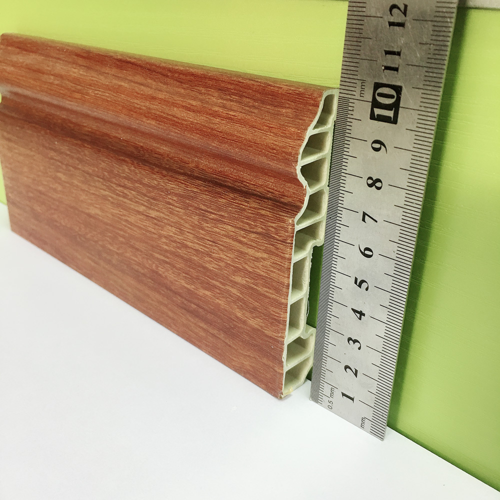 Factory Price Hotel Different Types of Baseboard PVC Skirting Boards Cover Australia