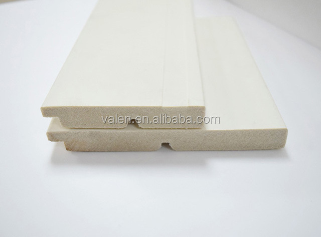 6inch Wide Modern Hotel Brazil Style Plastic Wall Trim Baseboard Molding Covers White Polystyrene Skirting Board Manufacturers