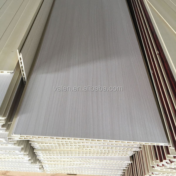 PVC Bathroom Wall Covering Panels Modern in Foshan Factory Price Hotel Waterproof Rectangle 3 Meter or Your Size 9mm 10pcs/ctn