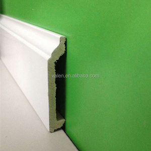 80mm Cheap Wholesale Decorative Plastic Wall Trim Baseboard Molding Covers Kitchen Cabinet Wall Skirting Board