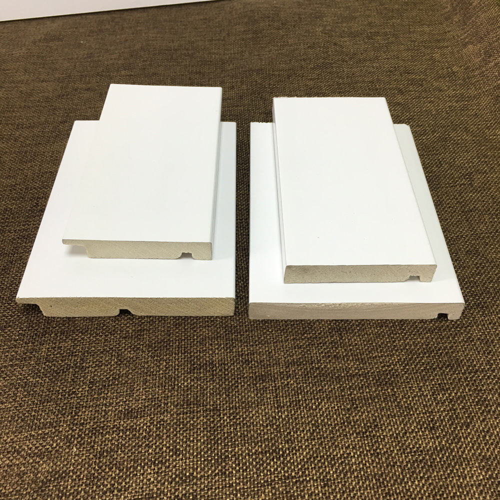 Different Types of Furniture White Wall Plastic Foam Modern Trim Baseboard Molding Covers Skirting Board