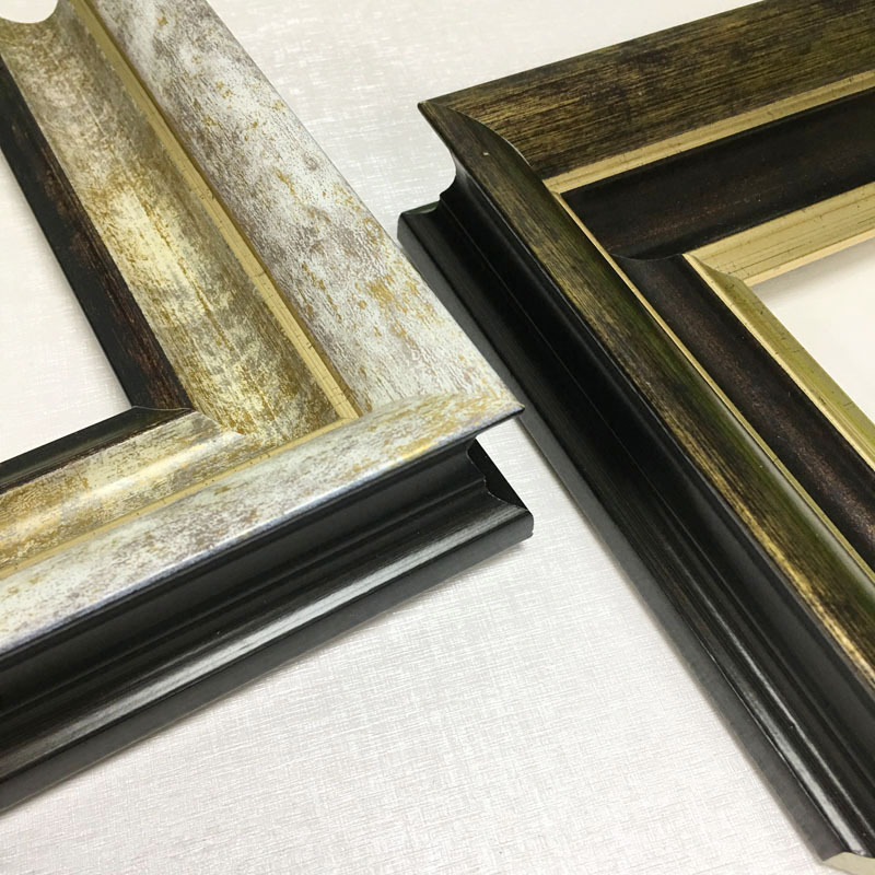 Antique Vintage Poster Frames Classic Picture Frame Logo Plastic Frame Moulding Factory Free Sample Wholesale Modern Customized