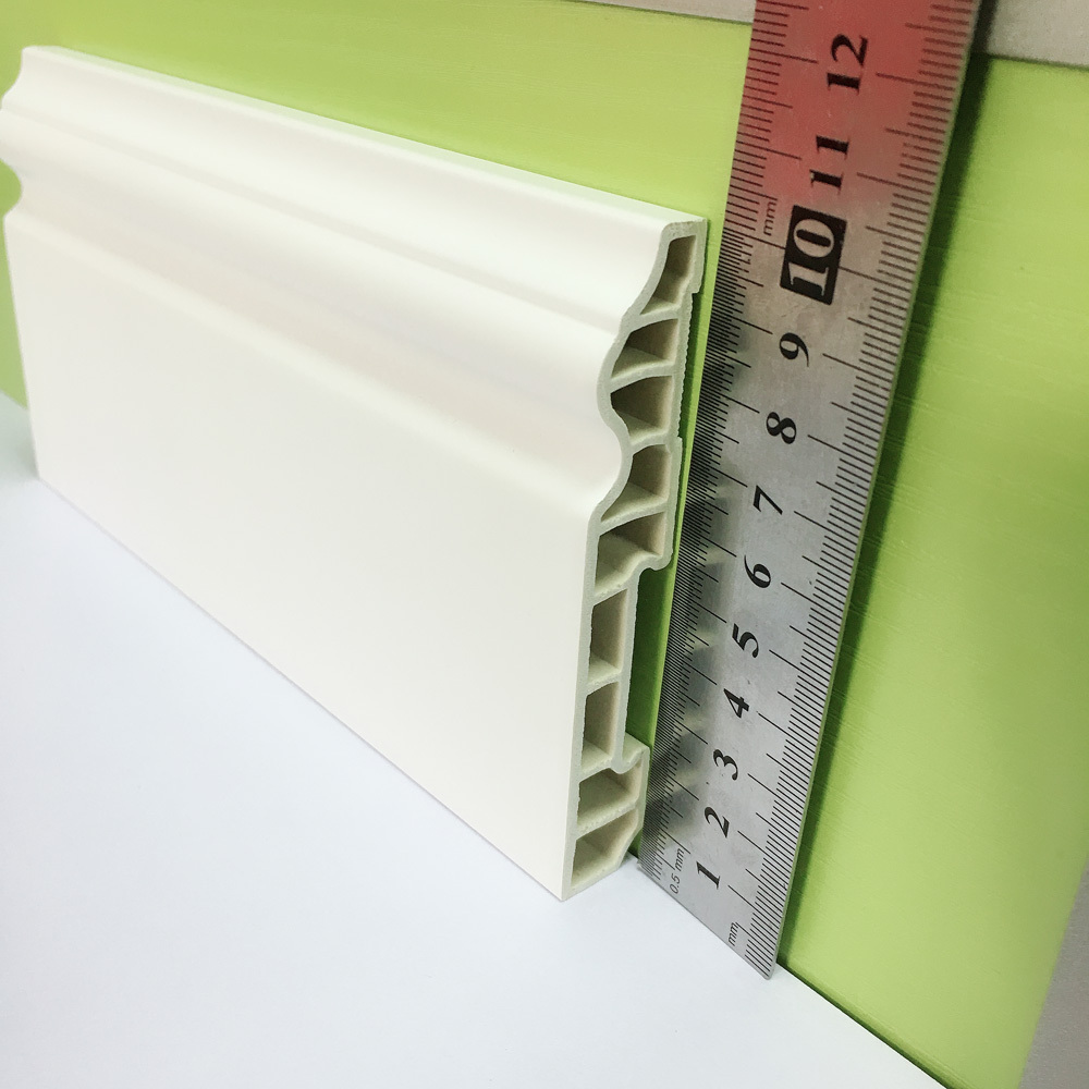 Factory Price Hotel Different Types of Baseboard PVC Skirting Boards Cover Australia