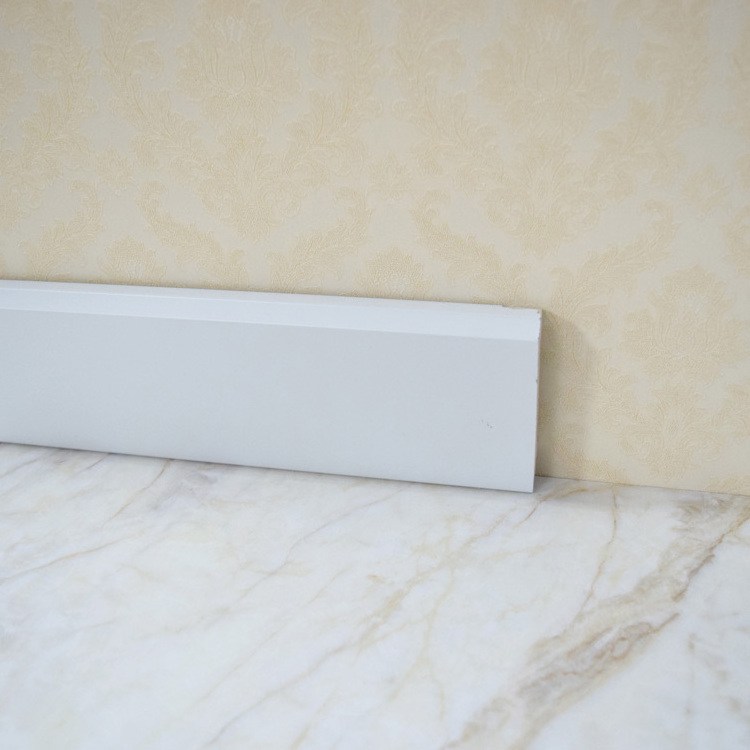 Waterproof Best Modern Wall Trim Molding Modern Skirting Board Cheap 70mm PS Foam Decorative Polystyrene Waterproof Baseboard