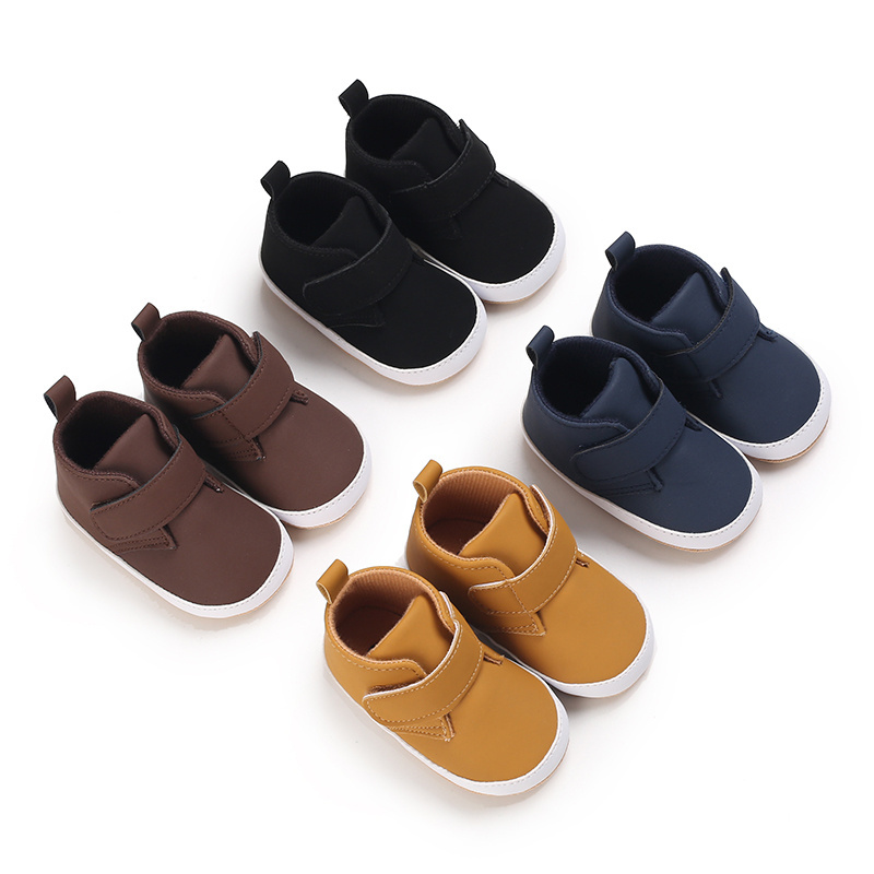 2022 New design Mock suede bulk brand child toddler infant sport shoes for baby boy Casual Shoes