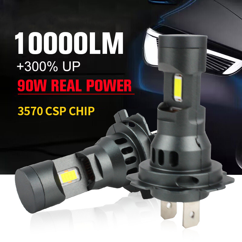 80W 10000LM Auto Led Bulb H7 H4 Headlamp 9005 9006 9012 H11 led headlight bulb H4 led lights Fog Light  Headlight Bulbs for VW