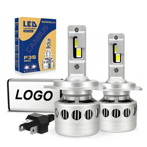 Super bright F3S pro high lumen 300W 50000LM high and low beam led headlights h7 led headlight bulb h4 led headlight