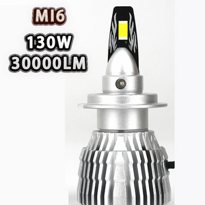 New Mi6 Led headlight bulbs high lumen 130W 30000 Lumen H11 9005 9006 H7 Led Headlight Car Light Bulb H4 Led Headlights