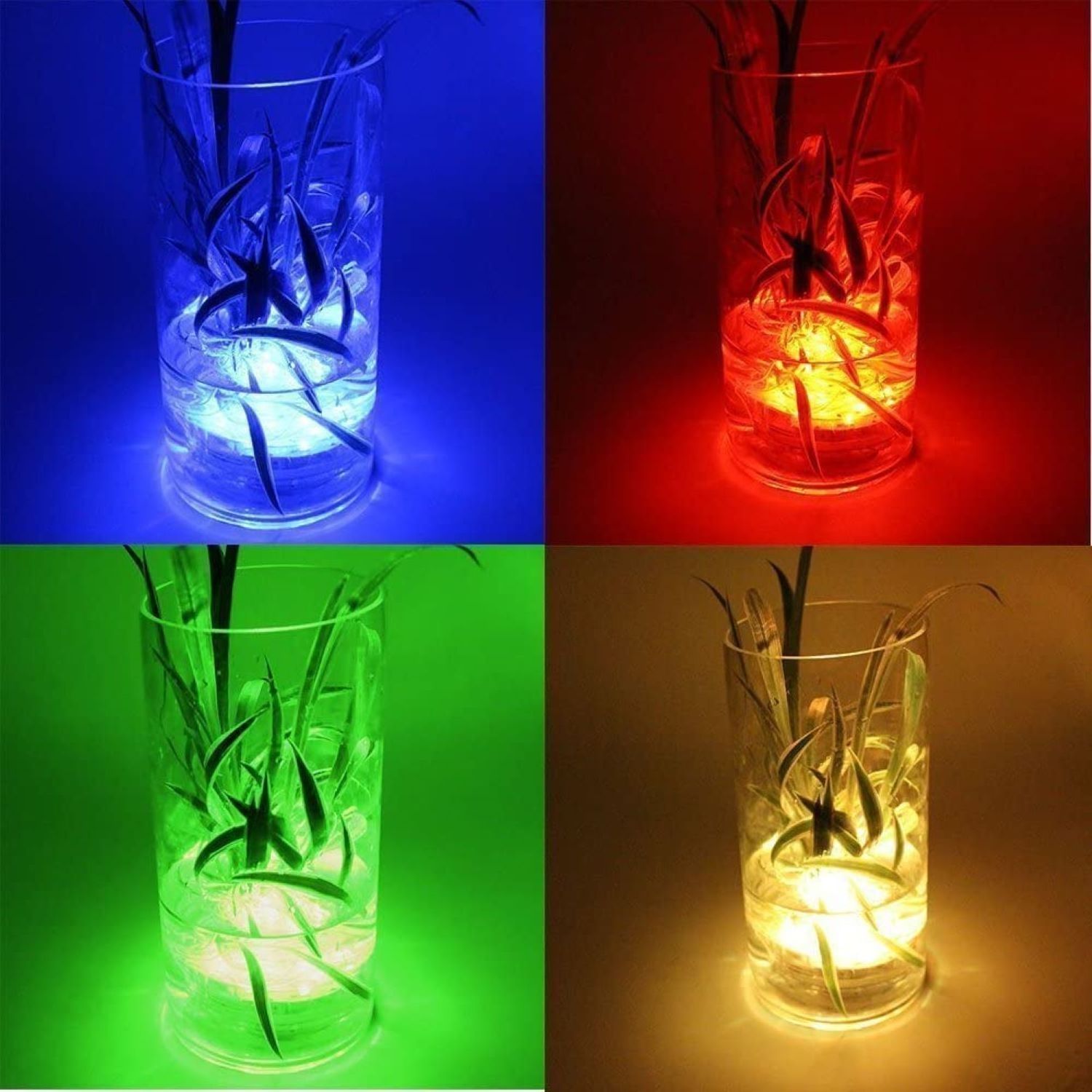 Premium Quality Discount Trends Top Grade Submersible RGB LED Color Changing Waterproof Underwater Tea Light With Remote Control