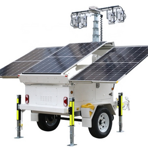 High lumen efficacy portable light towers rental for night lighting