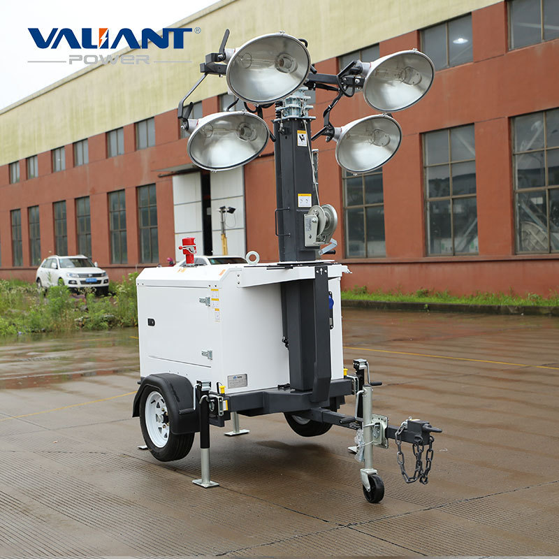 Diesel Lighting Tower Commercial Lighting Public Event Solution