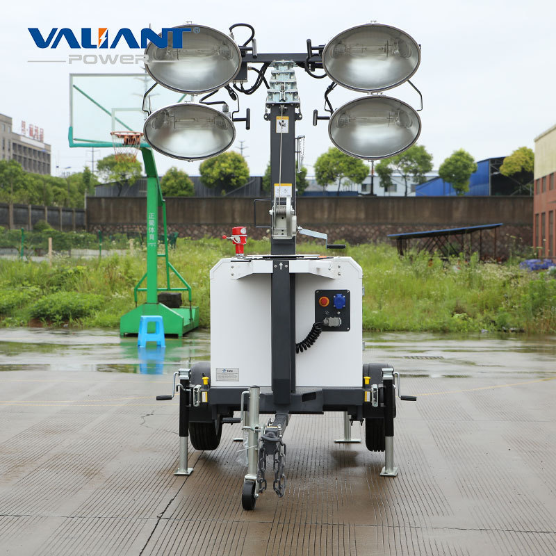 Diesel Lighting Tower Commercial Lighting Public Event Solution