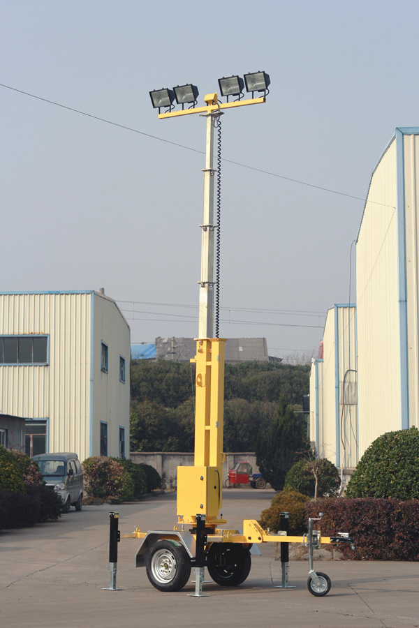 Vehicle High Mast Portable Lighting Tower