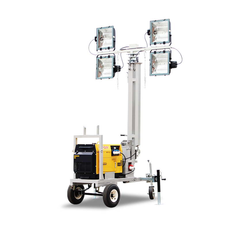 Mobile Simple Diesel Generator Light Tower