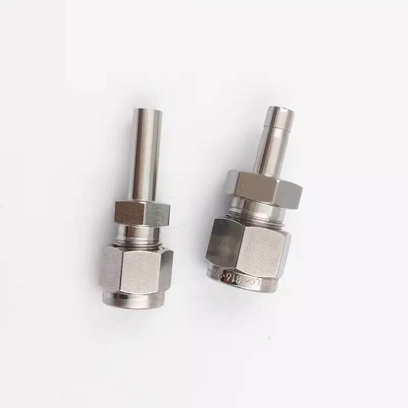 6000 Psi Swagelok Type Stainless Steel Twin Double Ferrule Reducer Instrumentation Tube Fitting Reducer for MS or Fractional