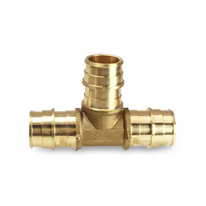 1/2"-3/4" Lead Free Forging CUPC Brass Pex T-joints Fittings