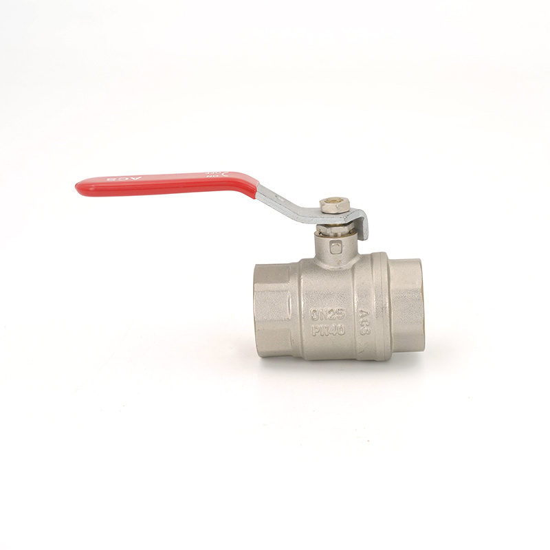 Wholesale Manufacturers 1/4 - 4 inch 600 psi Female Lever Handle  Brass Water Ball Cock Valve