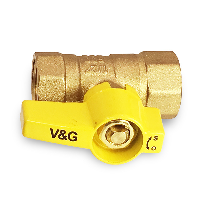 1/4 Turn Alu. Handle Forging Brass CSA Certified Gas Ball  Valve 3/8