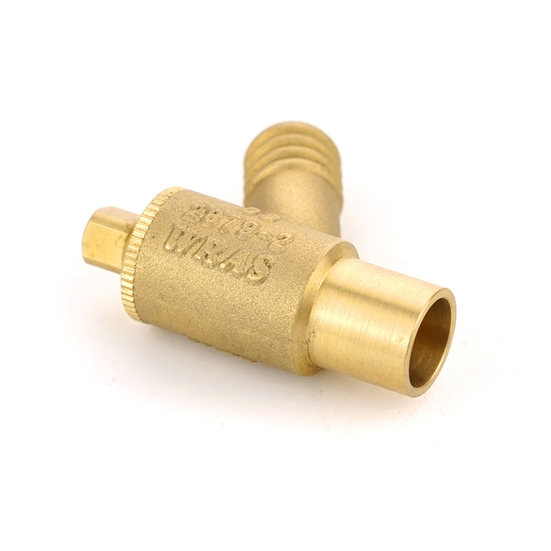 V&G Brand Hit in Britain Professional Supplier 15mm Connection Brass Drain Cock Shut Off Valve