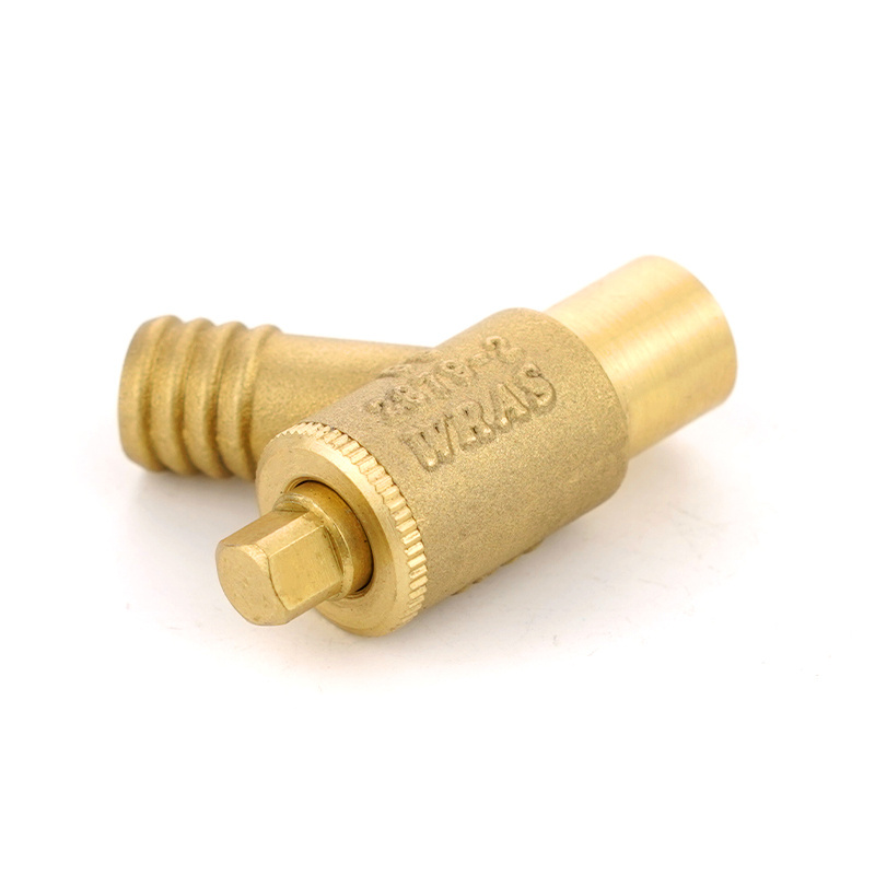 V&G Brand Hit in Britain Professional Supplier 15mm Connection Brass Drain Cock Shut Off Valve