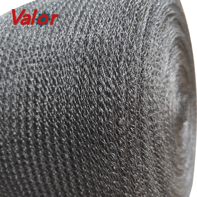 ISO approved stainless steel knitted wire mesh for demister pad gas-liguid Separator