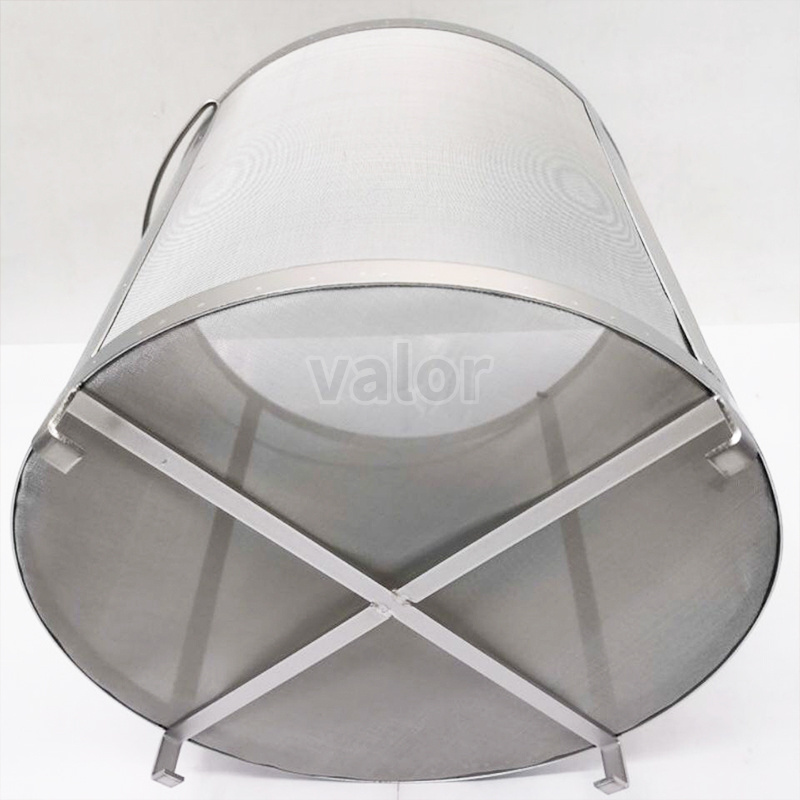 100 300 400 Micron Stainless Steel Mesh Bucket Home brewing equipment grain basket Beer Brewing Hop Filter