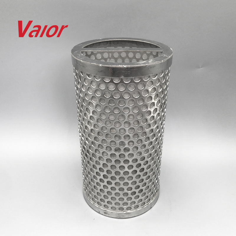 metal 304 316 stainless steel wire mesh metallic Perforated filter tube