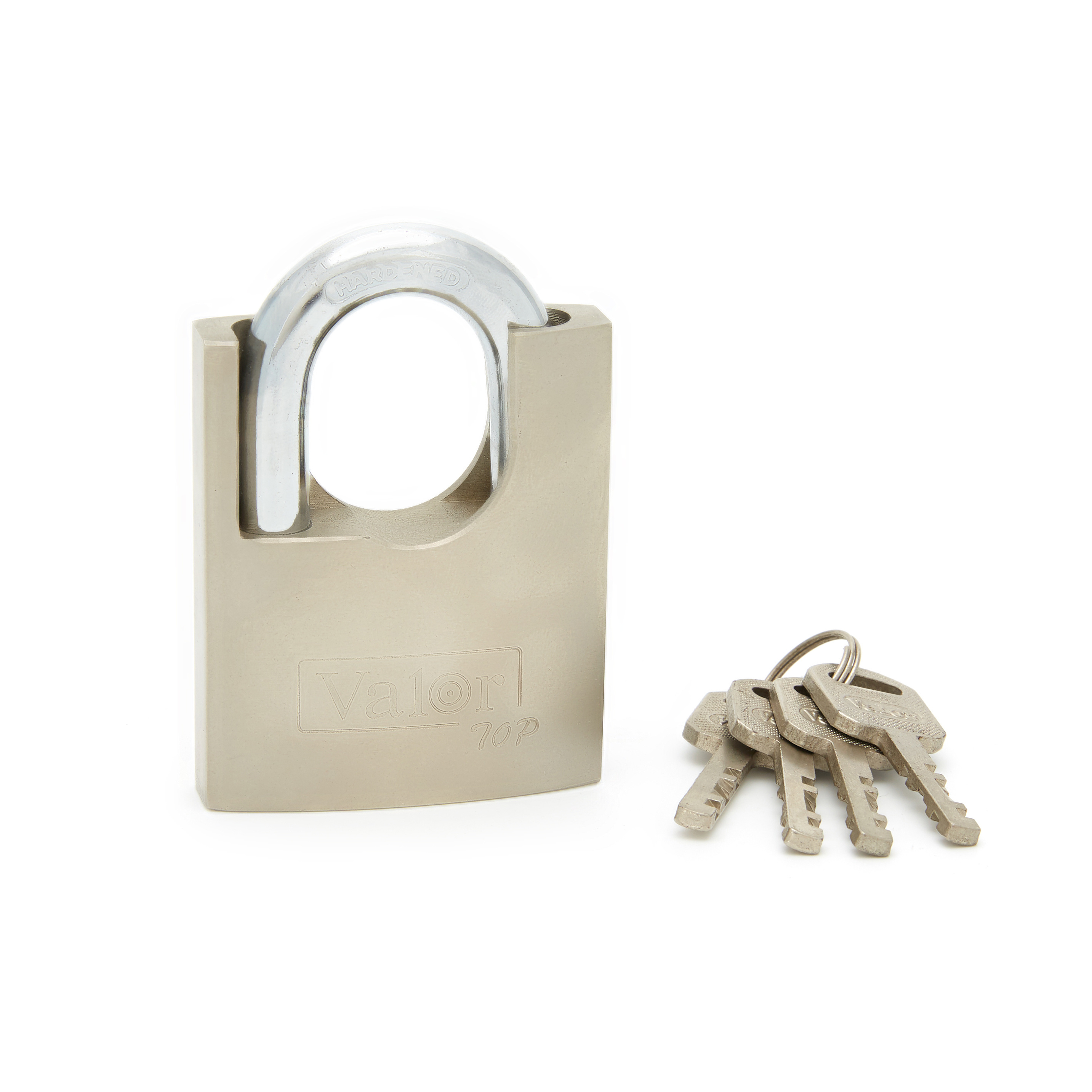 New Fashion High Quality 40MM 50MM 60MM Door Lock Arc Type Shackle Protect Iron Padlock Solid Iron Vane Key Padlock