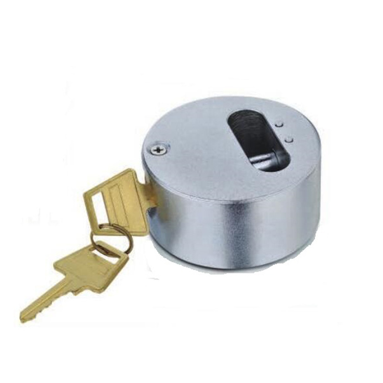 2023  New arrive  73MM Truck Lock Simple And Easy To Install Steel Hockey Puck Van Lock With 4.5MM Thickness Hasp